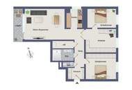 Stilvoll sanierte 4-Zimmer-Wohnung mit verglaster Loggia