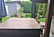 Neuwertiges, provisionsfreies, Einfamilienhaus (118m²) mit Jacuzzi und Schwimmteich in ruhiger Lage in Gänserndorf-Süd!