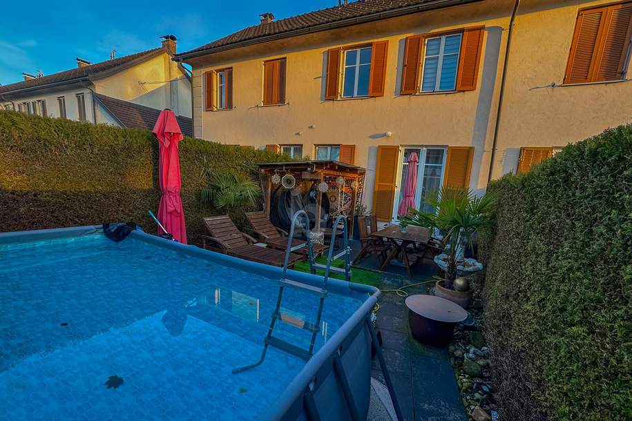 Preisreduktion! REIHENHAUS IN TOPLAGE - MIT SCHÖNEM GARTEN, KELLER &amp; BODENSEE NÄHE, Haus-kauf, 580.000,€, 6971 Bregenz