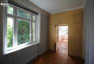 Altbau Mehrparteienvilla, 2 Zimmer, Veranda, sep. Hobbyraum, ca. 170 m² Garten.