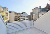 Hofseitige Terrassenwohnung in bester Stadtlage nächst Mariahilfer Straße