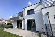 Erstbezug !! Traumhafte Doppelhaushälfte , Wohnkeller mit Garten und 2 Stellplätzen!