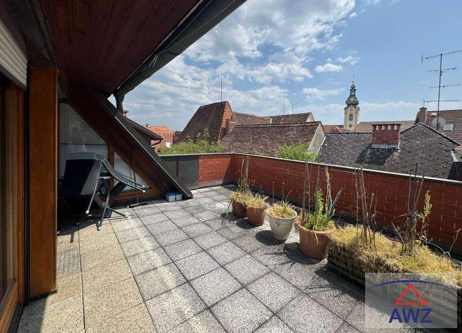 Wohn- &amp; Geschäftshaus mit Dachterrasse im Zentrum von Hartberg!