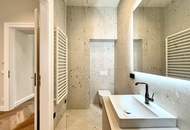 BALKON über 4 Fenster mit über 14 qm! Generalsanierter Altbau beim Belvedere mit 2 Bädern!
