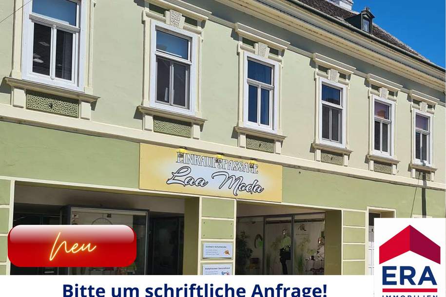 Laa an der Thaya - Anlegerhit im Zentrum von Laa an der Thaya, Gewerbeobjekt-kauf, 439.000,€, 2136 Mistelbach