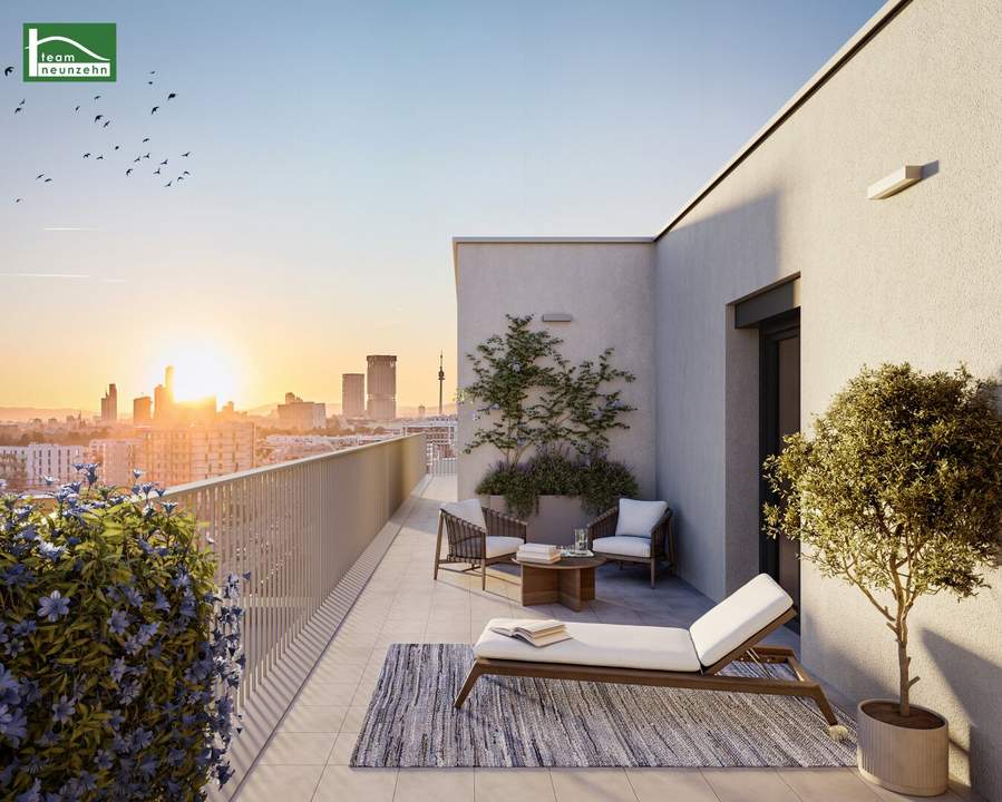 Für Anleger! Kaufpreis versteht sich netto + 20% USt. Traumhafte Dachgeschosswohnung mit Dachterrasse mit Gartenfläche! - JETZT ZUSCHLAGEN