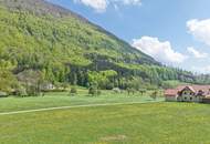 1.000 m² Bauland mit anschließender großer Wiese - ALLES SONNIG und EBEN mit HERRLICHEM AUSBLICK !