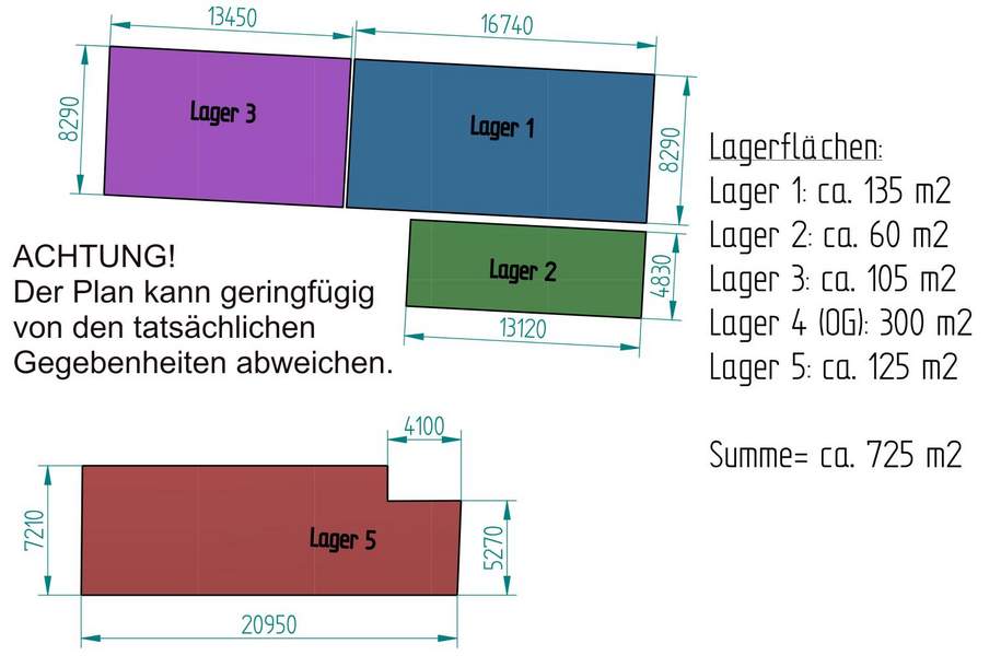 Lagerflächen in Alleinlage, Nähe Autobahnauffahrt Allhaming, Gewerbeobjekt-miete, 1.500,00,€, 4501 Linz-Land