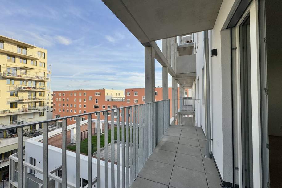 Moderner Erstbezug mit hochwertiger Einbauküche - U1 Kagran & Alte Donau fußläufig erreichbar, Wohnung-miete, 980,00,€, 1210 Wien 21., Floridsdorf