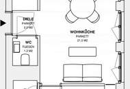 ++NEU++ hochwertige 2-Zimmer-Wohnung mitten im Herzen der Stadt (2/10)