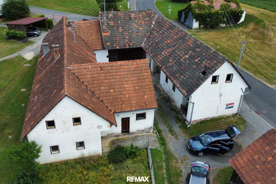Dreikanthof mit viel Potential, Haus-kauf, 89.000,€, 8385 Jennersdorf