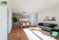 Größer geht's kaum – riesige Terrasse im provisionsfreien Erstbezug mit energieeffizienter Erdwärme!