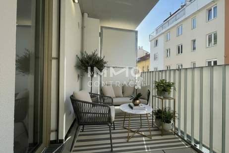 Moderne 2-Zimmer-Balkonwohnung in begehrter Lage – Erstbezug BEIM DONAUUFER, Wohnung-kauf, 259.500,€, 1210 Wien 22., Donaustadt