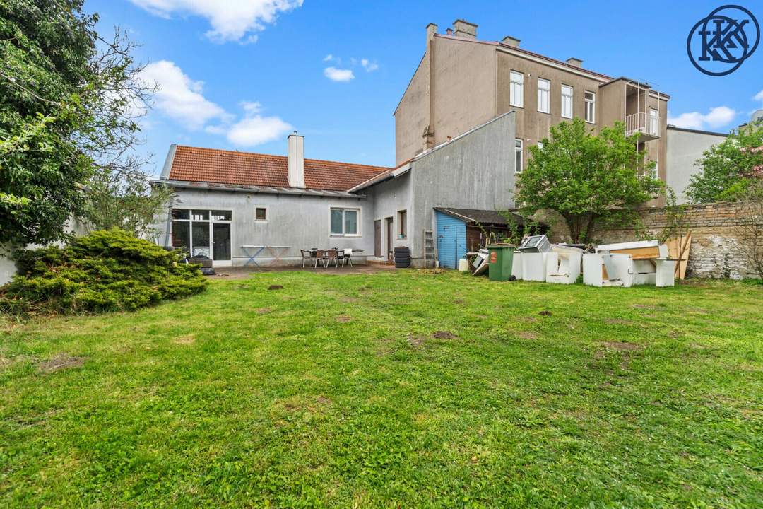 Attraktive Liegenschaft mit Bestandshaus und Entwicklungspotenzial im 21. Bezirk