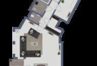 Lichtdurchflutete 3-Zimmer-Wohnung mit Balkon in zentraler Lage