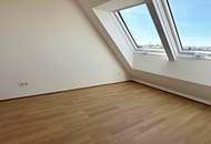 ERSTBEZUG, DACHGESCHOSS, klimatisierte 82 m2 Neubau mit Balkon, Wohnküche, 2 Zimmer, Wannenbad, Parketten, Augarten