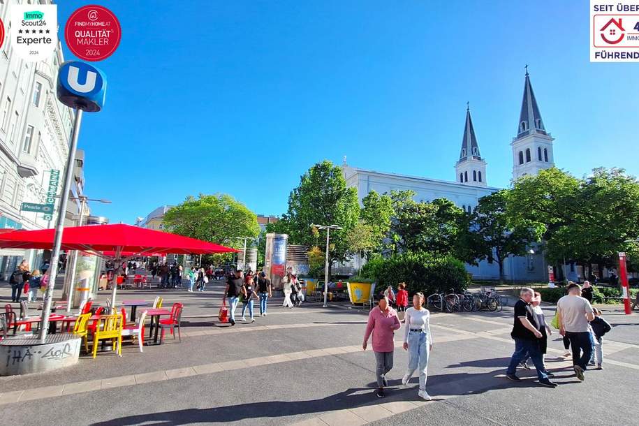 Bestandsfreie Übergabe - Zinshaus zwischen Hauptbahnhof und Fußgängerzone Favoritenstraße, Gewerbeobjekt-kauf, 2.191.000,€, 1100 Wien 10., Favoriten