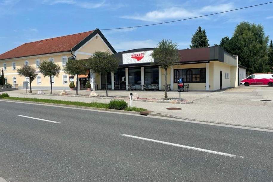 Gewerbeobjekt an der B1 in frequenter Toplage!, Gewerbeobjekt-miete, 2.520,00,€, 4481 Linz-Land