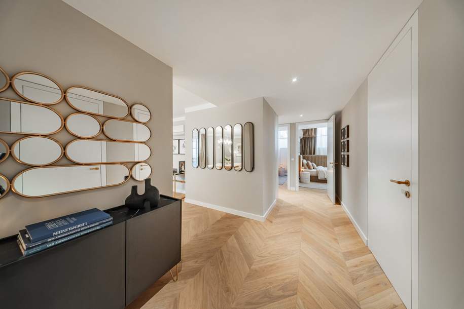 THE FUSION! Klimatisierter 3-Zimmer-Erstbezug mit exklusiver Designer-Ausstattung und hofseitiger Freifläche, Wohnung-kauf, 1.190.000,€, 1040 Wien 4., Wieden