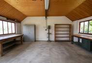 Herrliches Grundstück mit sanierungsbedürftigem Altbestand & Potential zum Ausbau | traumhafter Grund mit Pool, Werkstatt und Stadl