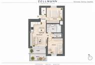 KLEIN, ABER OHO! 3 ZIMMER MIT LOGGIA & BALKON – EIN ZUHAUSE ZUM VERLIEBEN | ZELLMANN IMMOBILIEN