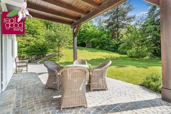 Zeitlose Eleganz im Wienerwald – Historische Villa mit Nebengebäuden auf Traumgrundstück mit Outdoorpool und Waldsauna, Haus-kauf, 4.200.000,€, 3032 Sankt Pölten(Land)