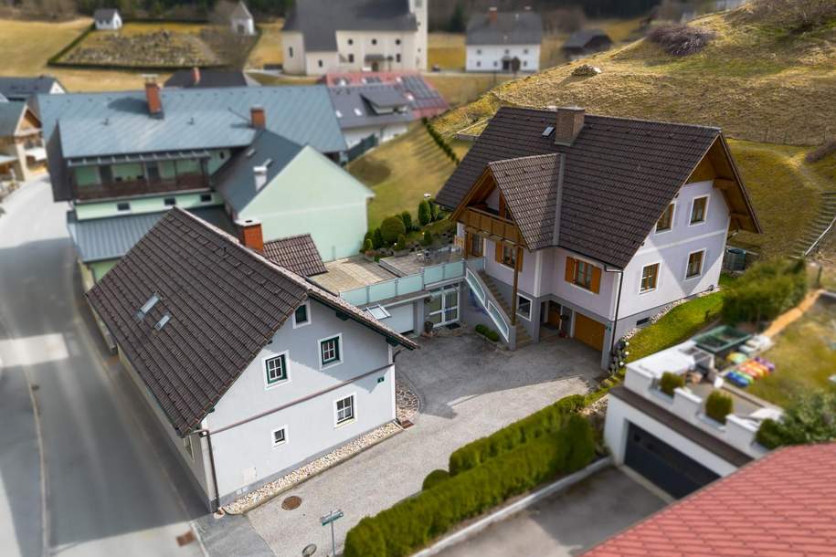Schönes Einfamilienhaus mit Auszugshaus und kleinem Geschäftslokal, Haus-kauf, 449.000,€, 8616 Weiz