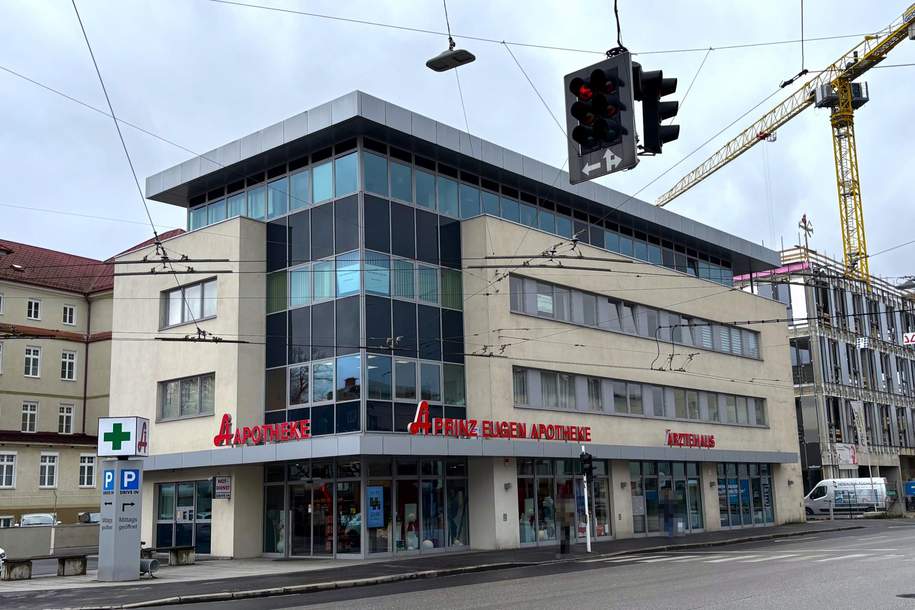 Start-up Ordination im Ärztehaus Prinz-Eugen-Straße, Gewerbeobjekt-miete, 805,00,€, 4020 Linz(Stadt)