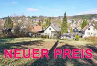 Baugrundstück mit Ausblick in zentraler Ruhelage in Pressbaum