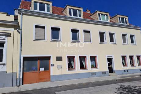 Attraktives Zinshaus mit Potenzial in Schwechat – 860m² Renditeobjekt, ausbaufähig, Gewerbeobjekt-kauf, 3.000.000,€, 2320 Bruck an der Leitha