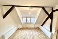 Ab September verfügbar: Geräumige 3-Zimmer-Dachgeschosswohnung mit Einbauküche zu vermieten!