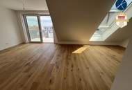 Superprojekt: ''Über den Baumwipfeln" TOP 53 MIT BALKON, PANORAMA-DACHTERRASSE &amp; WIEN-BLICK