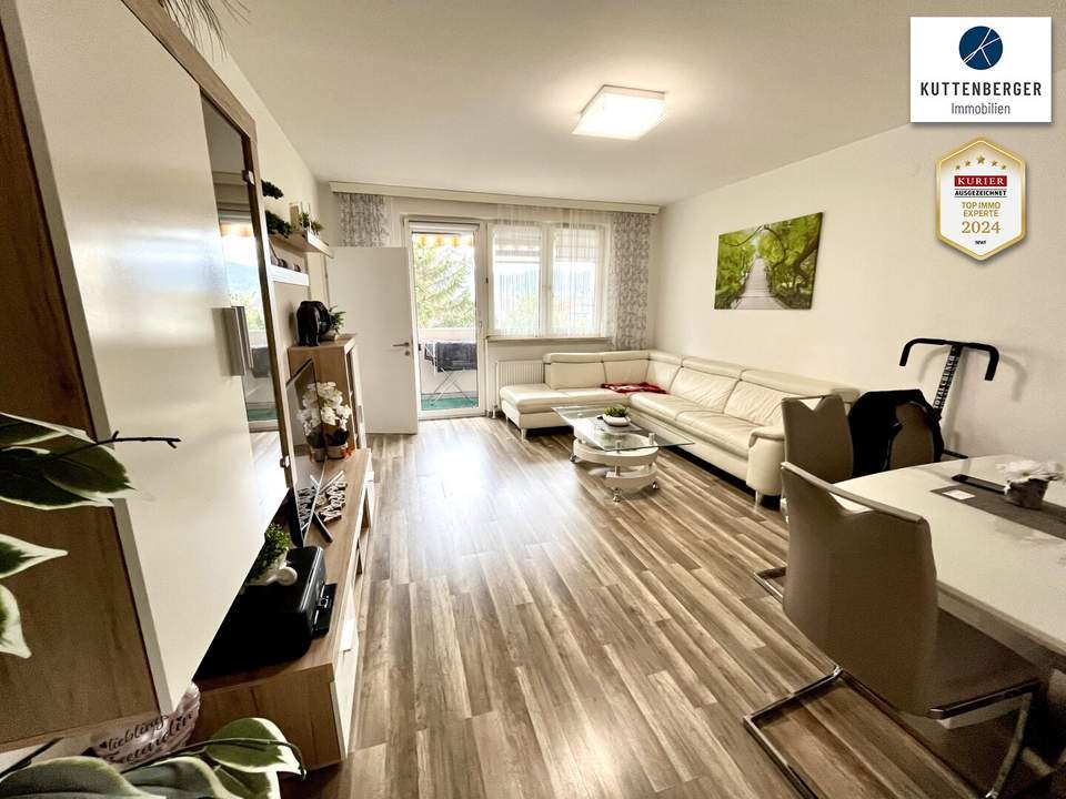 Moderne &amp; barrierefreie Etagenwohnung mit Loggia in Bestlage von Baden - Perfekt für Familien!