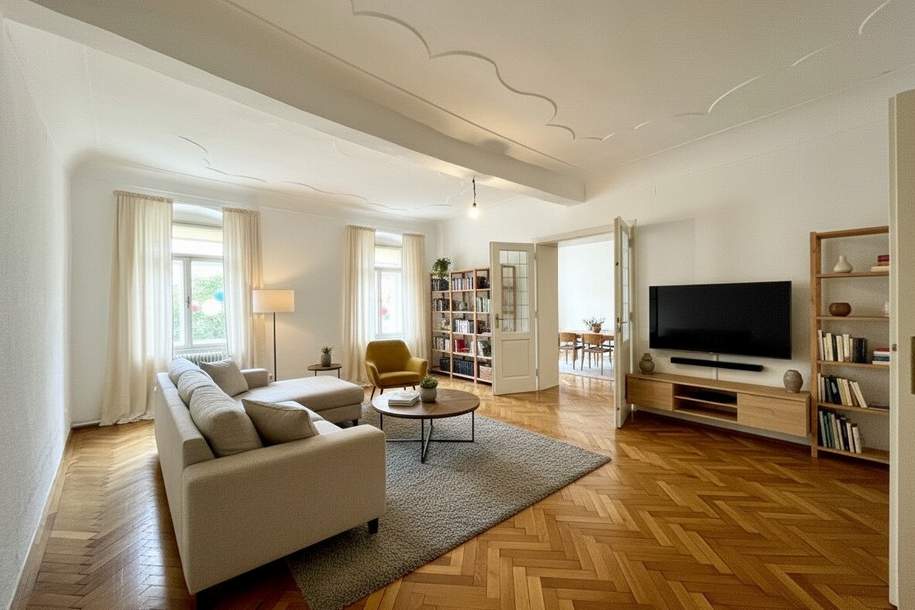 Großzügige Altbauwohnung im Herzen von Wiener Neustadt – befristet auf 5 Jahre, Wohnung-miete, 899,32,€, 2700 Wiener Neustadt(Stadt)