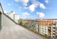 JETZT PROVISIONSFREI | ERSTBEZUG | DG-Maisonette mit ca. 18 m² INNENHOF-TERRASSE | Fernwärme | TG-Stellplatz optional | Nachhaltiges Wohnbauprojekt