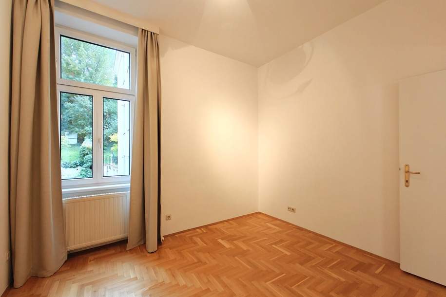 Nähe Hugo-Wolf-Park: Charmante Altbauwohnung mit Erker + Gegliederte Fassade + zentraler Grundriss + Familien- und WG-Geeignet, Wohnung-kauf, 398.000,€, 1190 Wien 19., Döbling