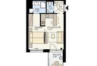 SINGLE WOHNUNG: KOMPAKTE 2 ZIMMER MIT BALKON IM TRENDVIERTEL