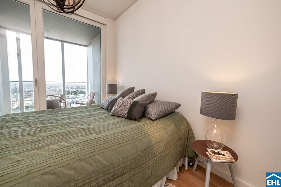 Exklusiver Erstbezug mit Rooftop Spa – Tower Homes im V22, Wohnung-miete, 735,00,€, 1220 Wien 22., Donaustadt