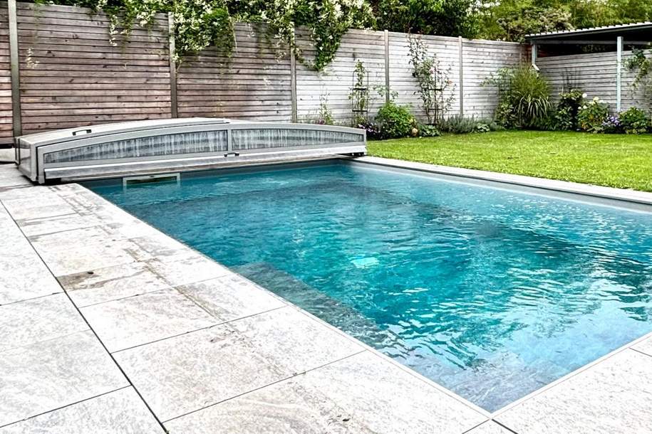 Exklusive Wohnung mit großzügiger Terrasse, privatem Garten und Pool, Wohnung-kauf, 574.000,€, 4020 Linz(Stadt)