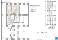 Innenhofruhelage Nähe Schlachthausgasse: Charmante 1,5 Zimmerwohnung