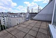 REMBRANDTSTRASSE, TERRASSENHIT, 103 m² Maisonette mit 15 m2 Terrasse, 4 Zimmer, Komplettküche, 2 Bäder, Galerie, Augarten-Nähe