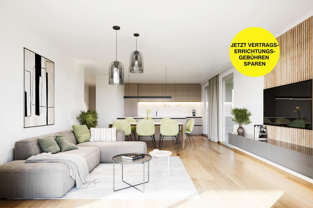 Ihr Refugium im Dachgeschoss – sonnig &amp; moderne 2-Zimmer-Terrassenwohnug