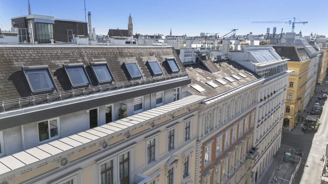 *** Dachgeschosswohnung im Börseviertel *** Licht, Lage und Wiener Flair