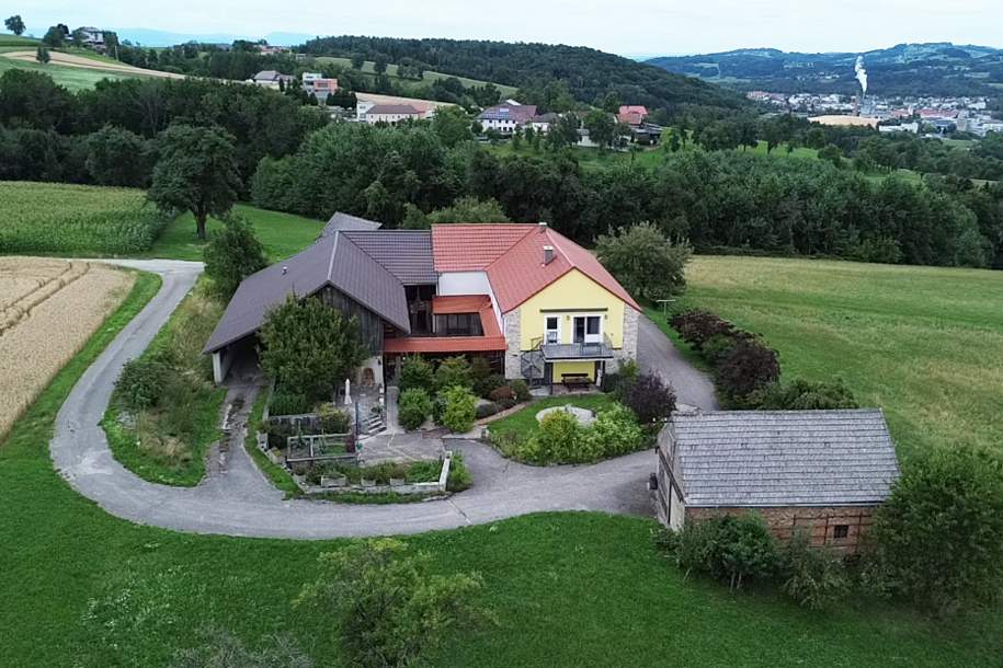 Traumhaftes Bauernhaus in Alleinlage mit Blick auf den Sonntagberg – 13 Hektar Natur pur im Ybbstal, Haus-kauf, 1.290.000,€, 3353 Amstetten