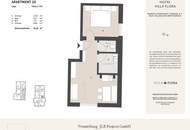 2-Zimmer-Anleger-Apartment mit Pool in Velden