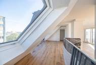 Sommerbonus bis 31. August - ERSTBEZUG: Dachmaisonette mit Südterrasse in charmantem Altbau