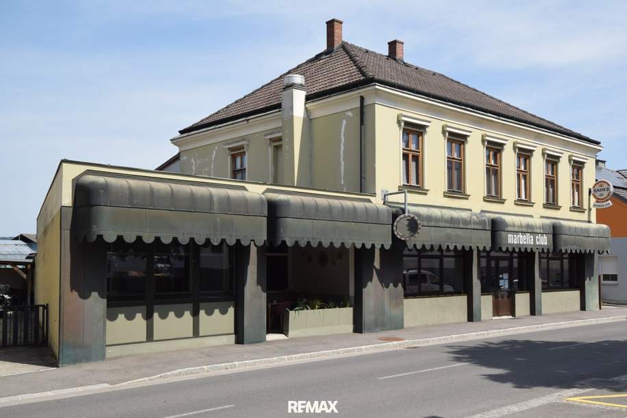 Vielseitiges Gastronomie- und Wohnobjekt im Ortszentrum von Ruprechtshofen, Haus-kauf, 469.000,€, 3244 Melk