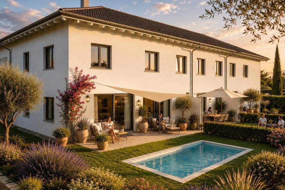 Moderne Reihenhäuser in ruhiger Sackgassenlage, Haus-kauf, 427.790,€, 4600 Wels(Stadt)