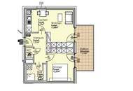 Gemütliche 2-Zimmer-Miet-Wohnung mit Balkon und Tiefgaragenstellplatz in Klagenfurt