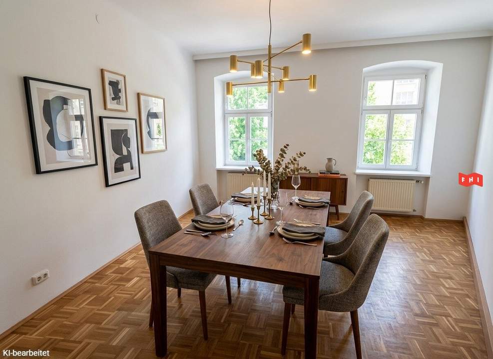 Elegante Altbauwohnung mit AirBNB Potenzial